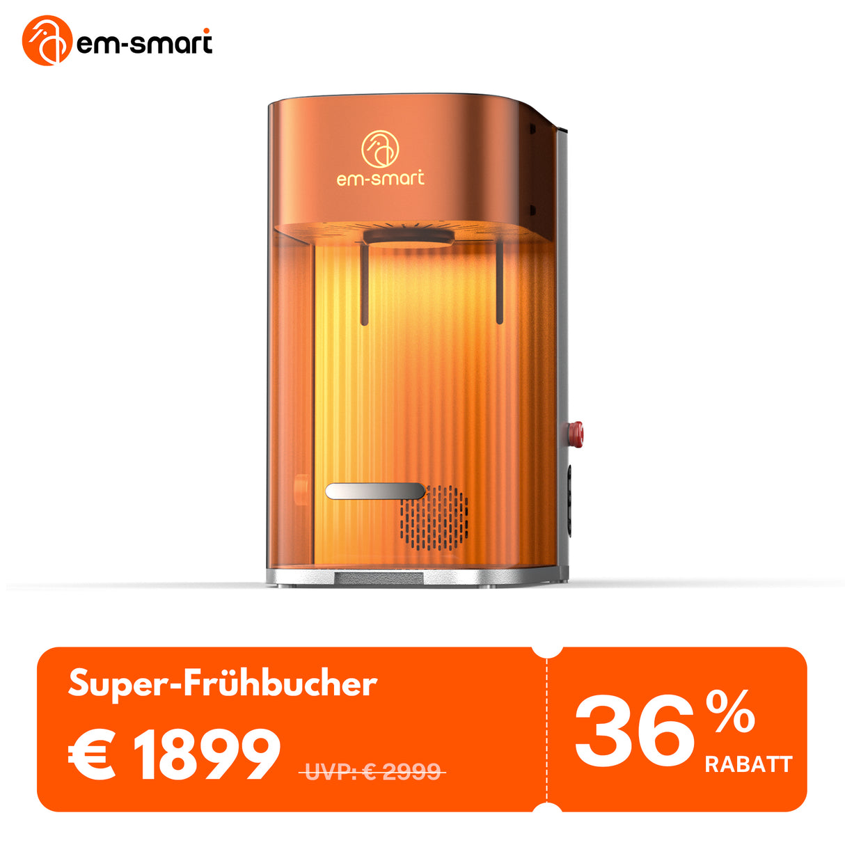 Anzahlung für EM-Smart Dual 2 & SE-Serie