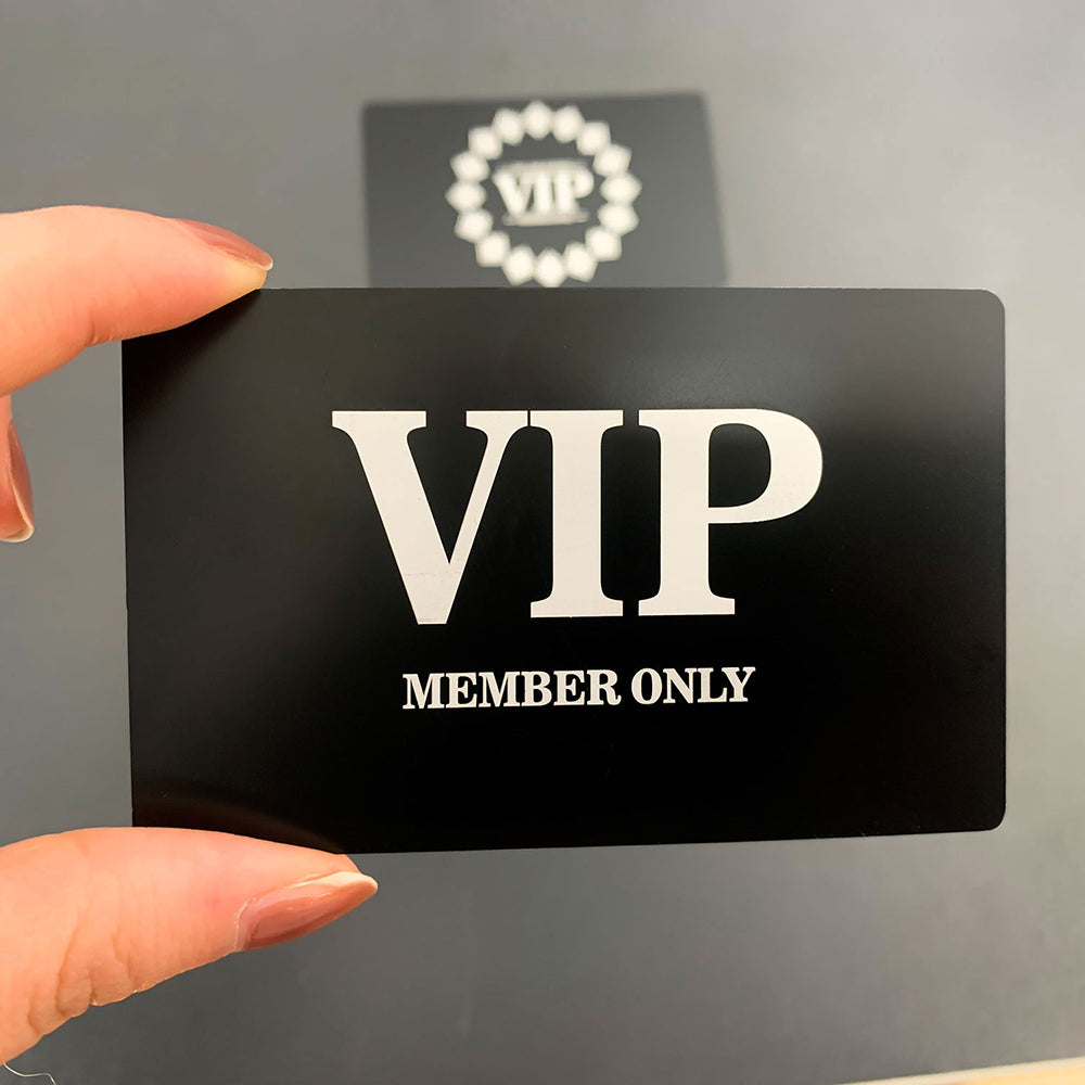 100Pcs Blank Metal Business Name Card