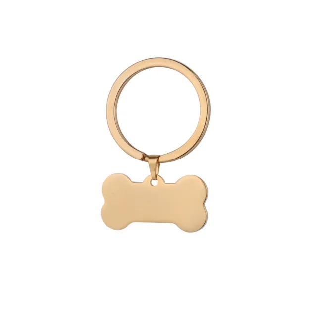 30Pcs Stainless Steel Bone Dog Tag