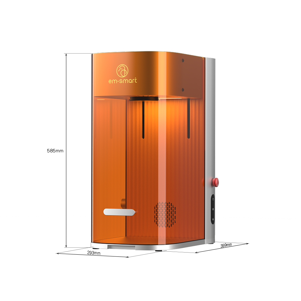 EM-Smart Dual Desktop Laser Engraver with 20W Fiber & Diode