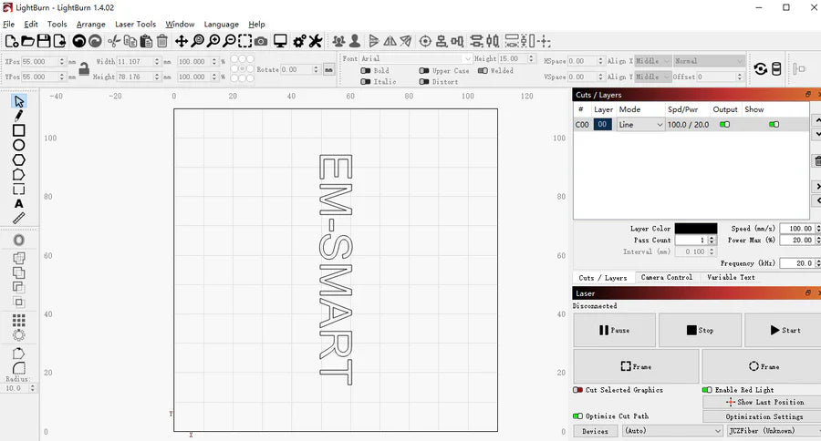 LightBurn Setup: Eine Anleitung fuer Anfaenger