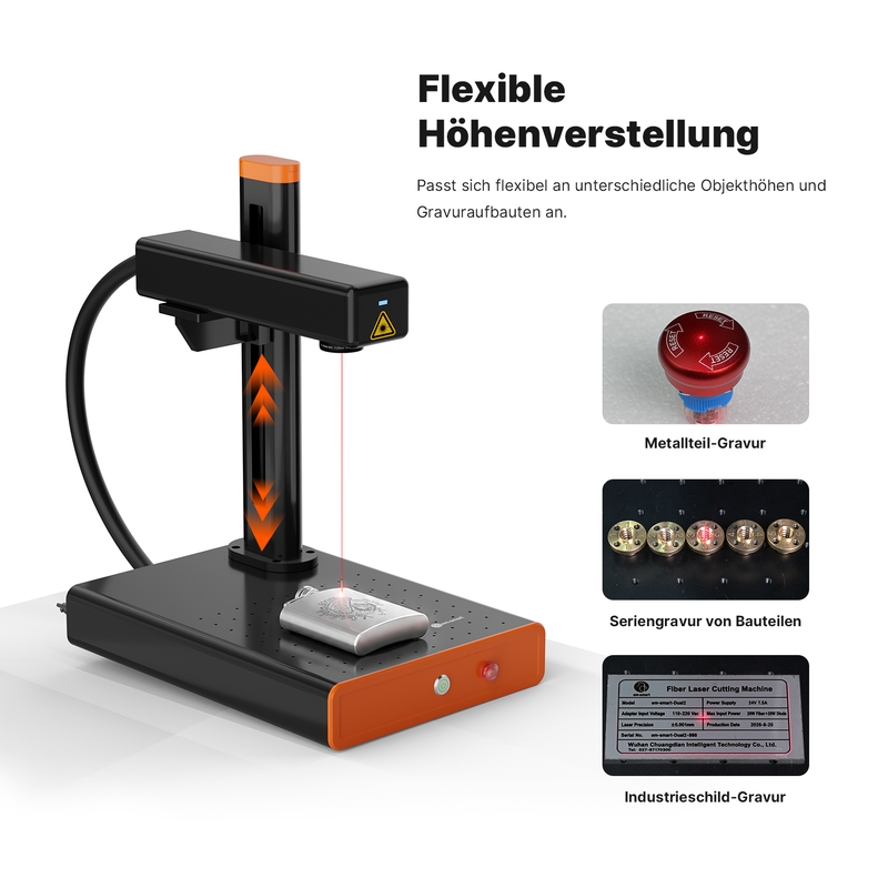 em-smart Basic 20W/30W Faser-Lasergravierer