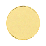 20/50Pcs Brass Metal Blank Challenge Coin for Laser Engravers