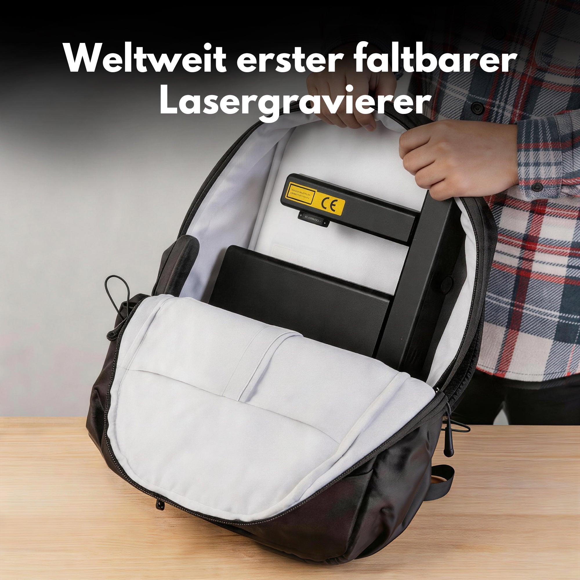 EM-Smart Nova - 20W/25W Faserlasergravierer mit Drehvorrichtung