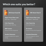 EM-Smart Dual SE Desktop-Dual-Lasergravierer