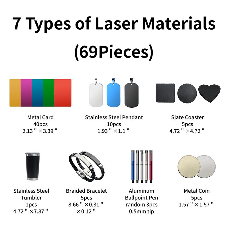 Laser-Materialien-Kit