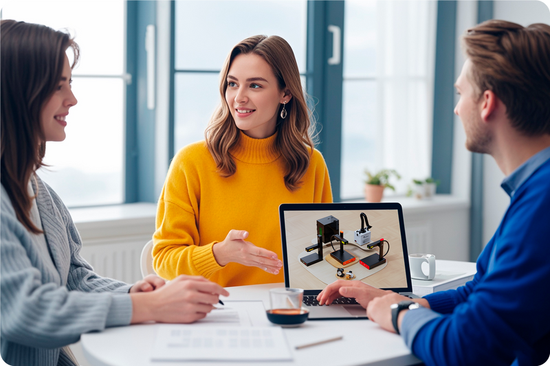 3. Werbeunterstützung