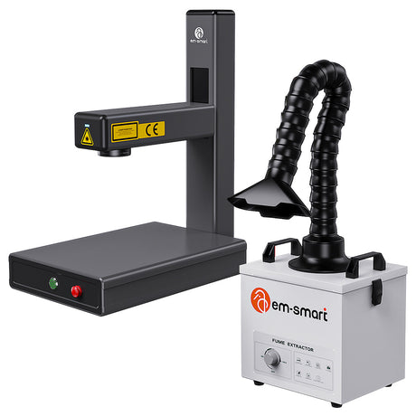 EM-Smart Nova - 20W/25W Laser Engraving Machine with Rotary
