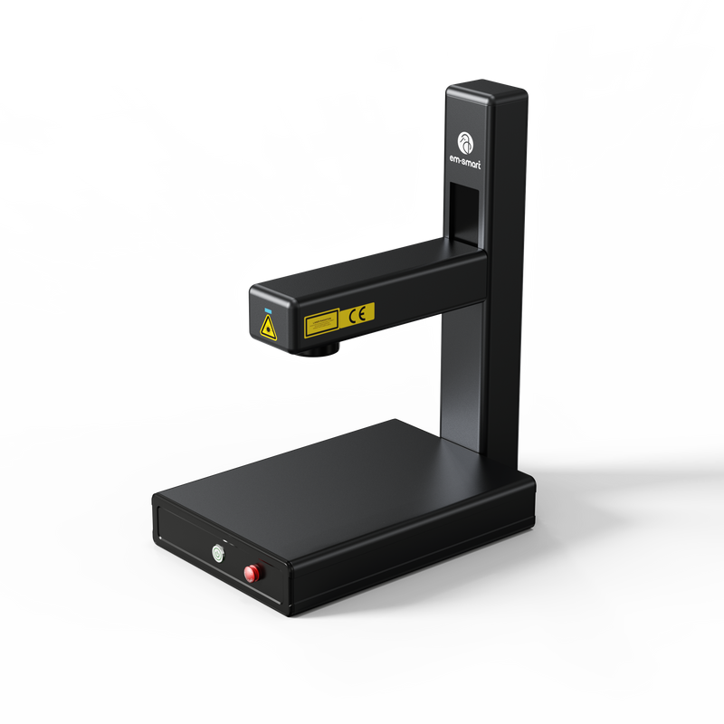 em-smart Nova - 20W/25W Faserlasergravierer mit Drehvorrichtung