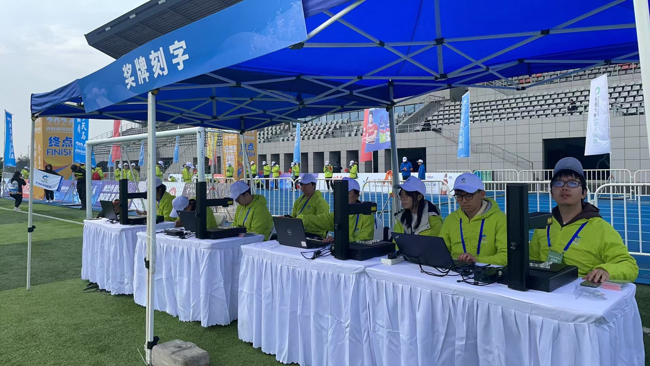 em-smart beim Marathon
