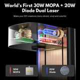 EM-Smart Dual 2 Desktop-Dual-Lasergravierer