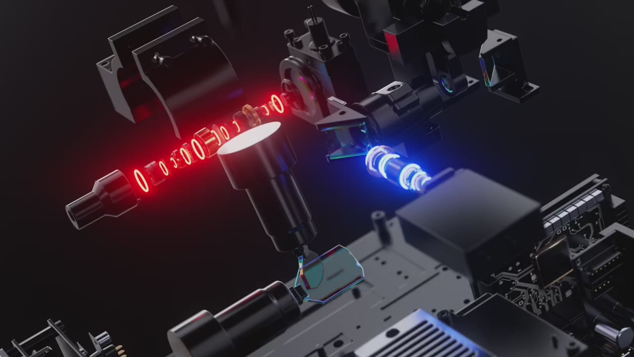 Video laden: em-smart AXI True 3D Desktop-Lasergravierer