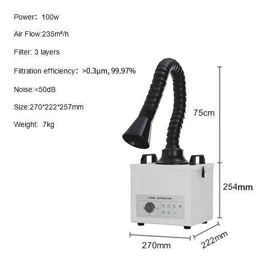 EM-Smart Rauchabsauger für Basic/MOPA